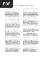 Download Perfume Story of A Murderer - Movie Analysis by Aurora SN250509560 doc pdf