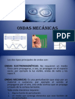 Ondas mecánicas: tipos y propagación