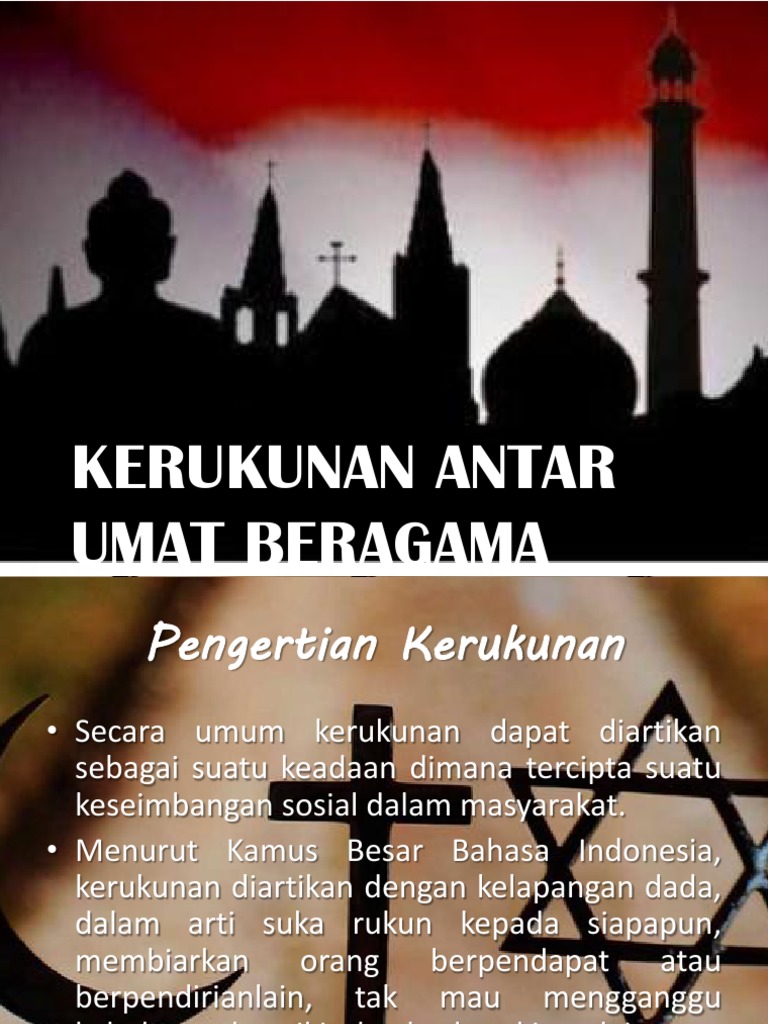 Kerukunan Antar Umat Beragama Pdf