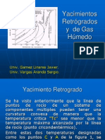 Gas Humedo y Condensacion Retrograda