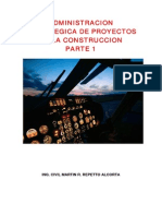 Admon de Proyectos de Construccion - Apunte - 1