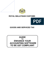 MALAYSIA GST Guide On Accounting Software