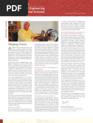 Harvard SEAS, Newsletter, Spring 2008