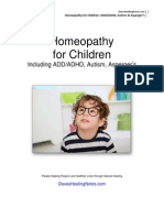 Children Homeopathy Card