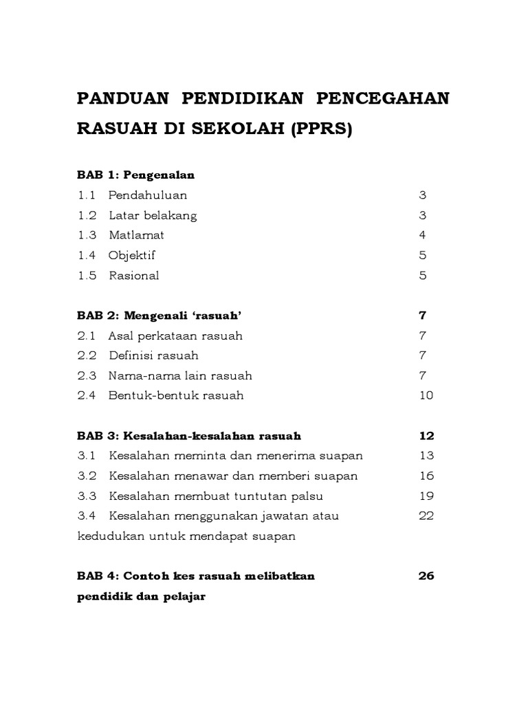 Rasuah | PDF