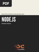 Des Applications Ultra Rapides Avec Node.js