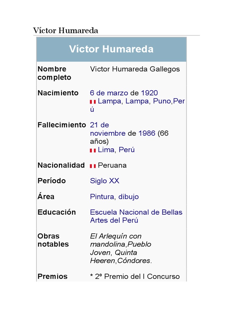 Victor Humareda | PDF | Historia | Clásicos