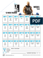 Kris Gethin Muscle Building Calendar PDF