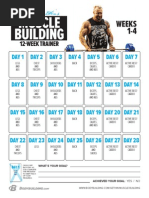 Kris Gethin Muscle Building Calendar PDF