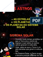 O Sistema Solar e seus Astros