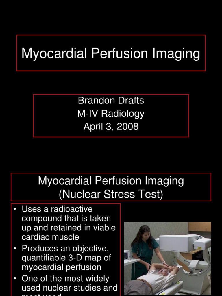 Myocardial Perfusion Imaging3191 | PDF | Coronary Circulation ...