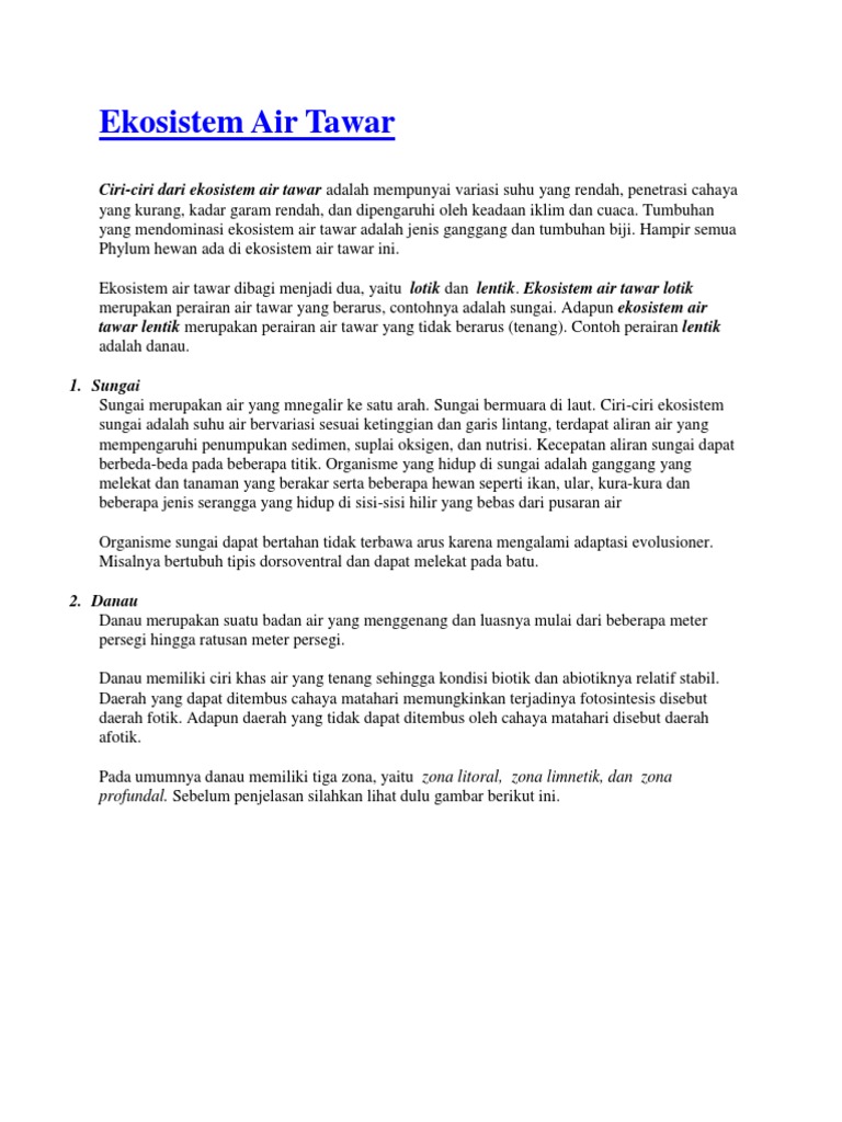 104 Gambar Hewan Ekosistem Air Tawar Hd Terbaru Gambar Hewan