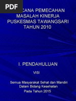 Download Seminar Manajemen Puskesmas Tawangsari 2009 by Sugeng Purnomo SN25054570 doc pdf