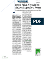 Appello Patto Stabilità - Rassegna Stampa