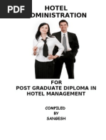 Download Hotel Administration by sangeshnn SN25054722 doc pdf
