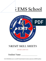 Uscg Nremt Skill Sheets