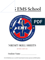 USCG EMS Skill Sheets and NREMT Exam Guide