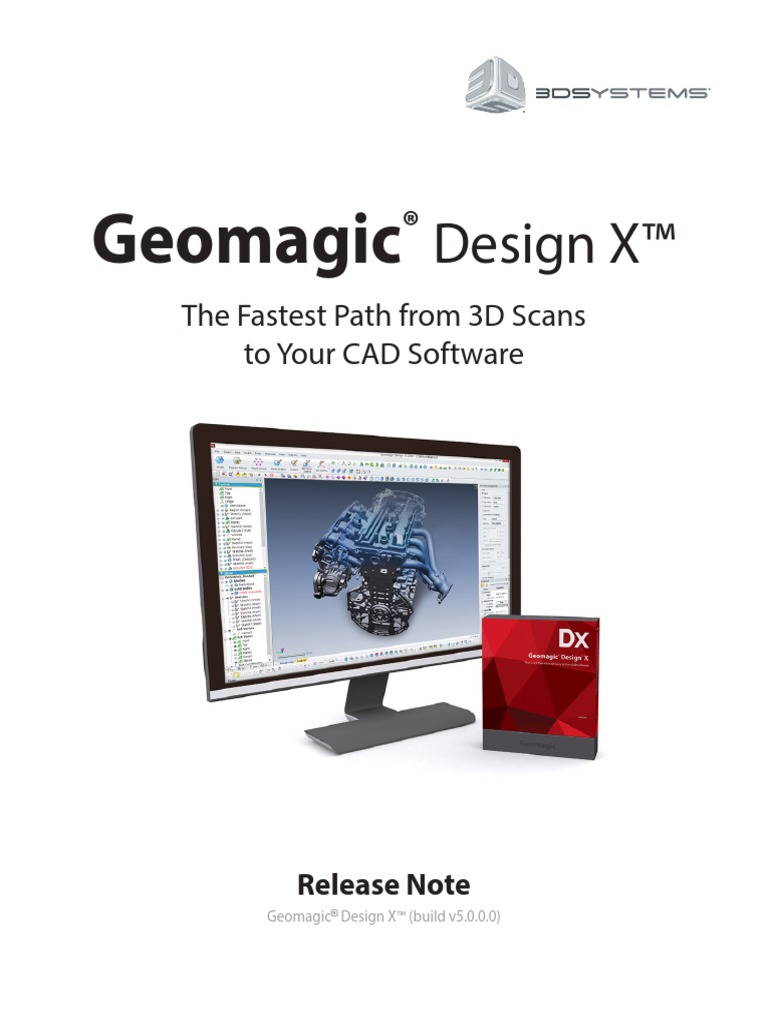 GeomagicDesignX 5.0.0.0 Whats New | PDF | Image Scanner | 64 Bit Computing
