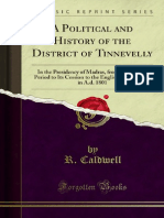 A Political and History of The District of Tinnevelly in The Presidency