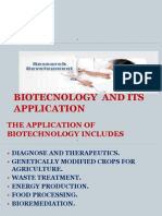 Biotecnology and Its Application
