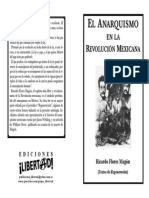 El Anarquismo en La Revolucion Mexicana. R. F Magon