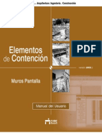 Muros - Pantalla - Manual - Del - Usuario CYPE PDF