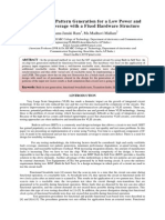 The BIST Test Pattern Generation for a Low Power and High Fault Coverage With a Fixed Hardware Structure-libre