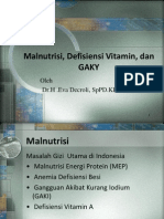 Malnutrisi Defisiensi Vitamin Dan Gaky Kuliah