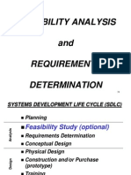 Feasibility Analysis and Requirements Determination