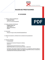 Declaración de Prestaciones Conplast SP337 Ed1