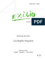 Revista de Poesía Exilio No.23. Dic. 2014