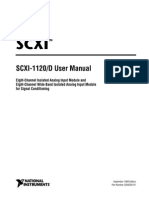SCXI-1120/D User Manual