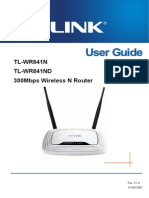 Tl-wr841n 841nd User Guide