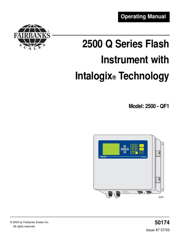 Indicador Fairbanks IND HR2500 QF1 | PDF | Menu (Computing) | Computer ...