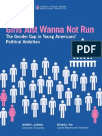 Girls Just Wanna Not Run Policy Report