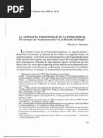 El Concepto de Representacion en La Filosofia de Hegel - Ferreiro-Libre
