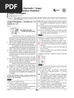 Prova Unifacs 2012 1 Outubro