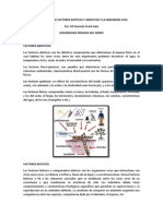 Relacion Entre Factores Bioticos y Abioticos y La Ingenieria Civil