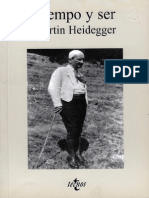 Heidegger - Tiempo y Ser