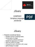 Jquery: Comp3001 Scripting Languages Javascript