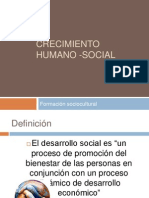 Crecimiento Humano - Social