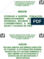 Mission y Vision Umf 24 El Deber Ser