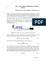 Conservation of Momentum