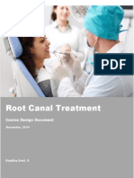 Root Canal Treatment: Course Design Document