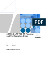 ERAN3.0 LTE TDD TA Planning and Configuration Guide v1.0