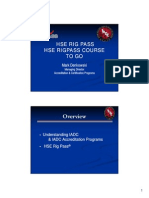 Bismarck Rig Pass Presentation