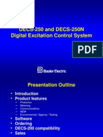 Decs 250 Basler Excitation Systems