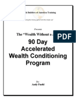 Andy Fuehl - 90 Day Accelerated Wealth Conditioning Program