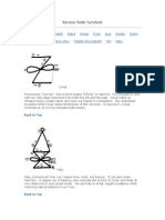 Karuna Reik Symbols