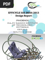 Download Design Report for the Trike in EFFICYLE 2013 SAE India by Zahir Ummer Zaid SN250619849 doc pdf